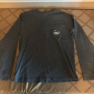 Happy Holidays Vineyard Vines Graphic Long Sleeve